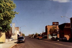 Downtown Burns, Near Mount Rushmore Oregon Postcard Postcard