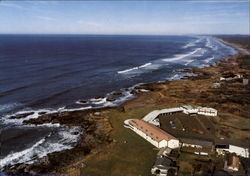 The Adobe Yachats, OR Postcard Postcard