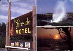 The Fireside Motel, P. O. Box 313 Postcard