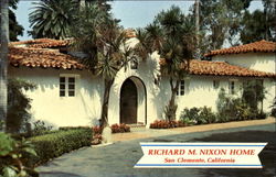 Richard M. Nixon Home Postcard