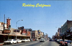 Redding California Postcard Postcard