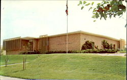 Richards Administration Building Columbus College Postcard