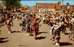 Gallup Ceremonial Parade Postcard