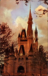 Cinderella Castle Fantasyland Postcard