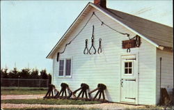 Logging And Blacksmith Shop Museum Postcard