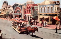 The Upjohn Pharmacy, Main St. USA Disneyland Postcard Postcard