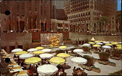 Plaza Of Rockefeller Center New York City, NY Postcard Postcard