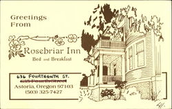 Greetings From Rosebriar Inn Postcard