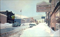 Park City Utah, Main Street Postcard Postcard