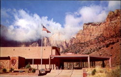 Visitor Center, Zion National Park Utah Postcard Postcard