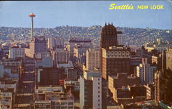 Seattle's New Look Washington Postcard Postcard