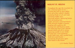 Mount St. Helens Postcard