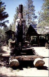 Logging Museum, Collier State Park Postcard