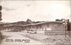 Royal Arms Motel Manitou Springs, CO Postcard Postcard