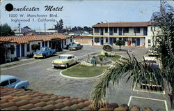 Manchester Motel, 1000 W. Manchester Blvd Postcard