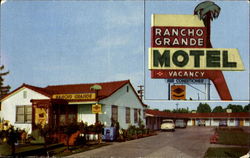 Rancho Grande Motel, 807 So. Cherokee Lane On U. S. 99 Lodi, CA Postcard Postcard