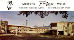 Medford Trave Lodge Motel, 722 North Riverside Avenue Postcard