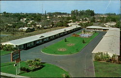 Flagstone Motor Lodge, 1427 East First Street Postcard