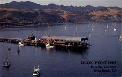 Scenic Port San Luis Pier Postcard