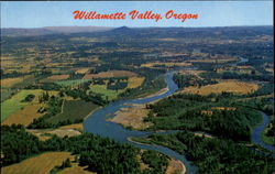 Willamette Valley Scenic, OR Postcard Postcard