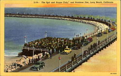 The Spit And Argue Club Long Beach, CA Postcard Postcard