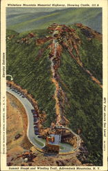 Whiteface Mountain Memorial Highway Adirondack Mountians, NY Postcard Postcard