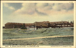 Grand Canyon Hotel, Yellowstone Park Grand Canyon National Park Postcard Postcard