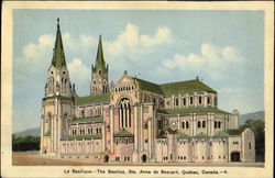 The Basilica Ste-Anne De Beaupre, PQ Canada Quebec Postcard Postcard