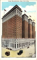 Hotel Pennsylvania New York City, NY Postcard Postcard