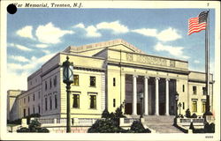 War Memorial Trenton, NJ Postcard Postcard