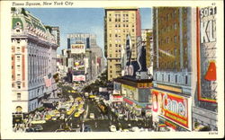 Times Square New York City, NY Postcard Postcard