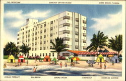 The Patrician Hotel, 37th and Collins Ave Miami Beach, FL Postcard Postcard