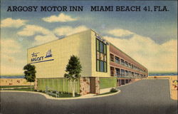 Argosy Motor Inn, 17425 Collins Avenue Miami Beach, FL Postcard Postcard