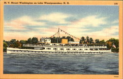 M. V. Mount Lake Winnipesaukee, NH Postcard Postcard