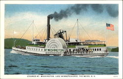 Steamer Mt. Washington Postcard