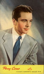 Perry Como Celebrities Postcard Postcard