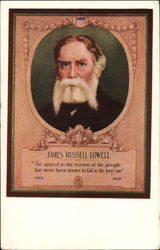 James Russell Lowell Postcard Postcard