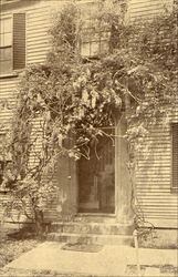 Doorway At The Sign Of The Cock Horse, Brattle Street Postcard