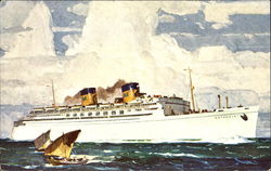 S. S. Matsonia Postcard