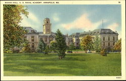 Mahan Hall, U. S. Naval Academy Annapolis, MD Postcard Postcard