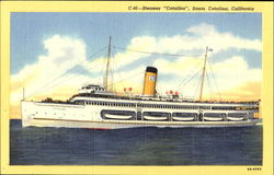 Steamer Catalina Santa Catalina Island, CA Postcard Postcard