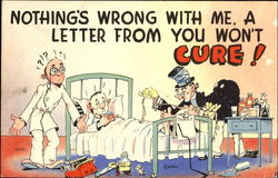 Nothing's Wrong With Me A Letter From You Won't Cure! Postcard