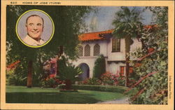 Home Of Jose Iturbi Postcard