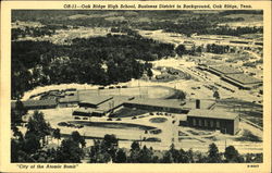 Oak Ridge High School Tennessee Postcard Postcard