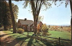 Nathaniel Hawthorne Cottage Lenox, MA Postcard Postcard