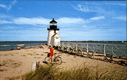 Brant Point Lighthouse Postcard