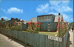 Easy Street Nantucket, MA Postcard Postcard