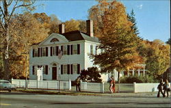 A Historical Museum Stockbridge, MA Postcard Postcard