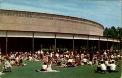 Overflow At The Music Shed Concert, Tanglewood Postcard