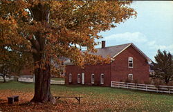 Hancock Shaker Village, U. S. Route 20 5 Miles West Postcard